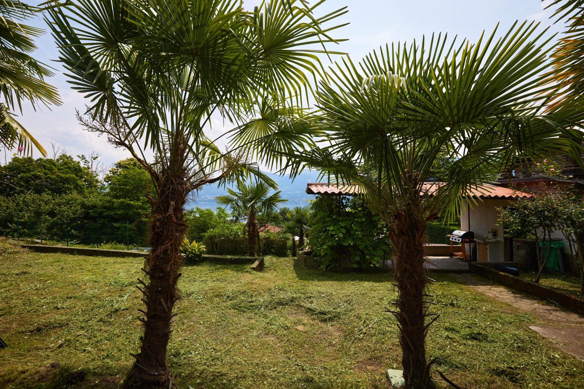 Villa Di Paese - Splendida Vista Lago Maggiore Oggebio Exterior photo